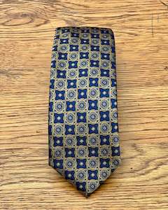 Accessories: The Tie Company | Gold Mandala Motif