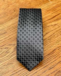Accessories: The Tie Company | Grey with Circular Motifs | Polyester