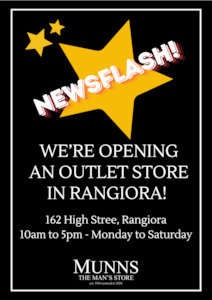 Munns Outlet Store - Rangiora