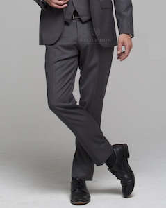 Business Suits Formal Suits For Men New Zealand: Savile Row | Pure Wool Suit Trousers | Abram | Grey