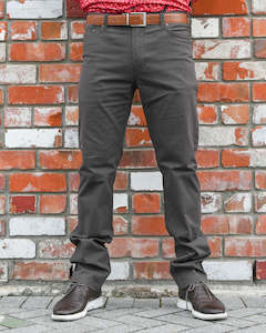 Chinos: Berlin | Chino | Olive | Stretch Cotton Blend