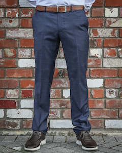 Trousers: Boston | Pure Wool Suit Trousers | Edward