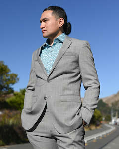 Jackets: Savile Row | Wool-blend Suit Jacket | B1 - Chrome