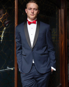 Jackets: Boston | Pure Wool Dinner Suit Jacket | Navy