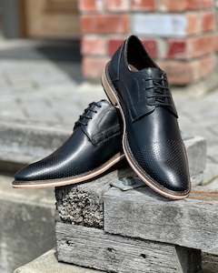Leather Footwear For Men New Zealand: Ferracini | Men's Dress Shoes | Genuine Leather | Black