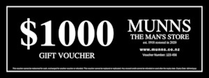 Gift Voucher: Munns Gift Voucher | To the Value of $1000