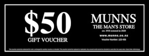 Gift Voucher: Munns Gift Voucher | To the Value of $50