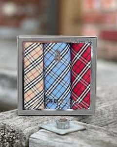 Handkerchiefs: Eskay | Handkerchief 3-Pack | 100 % Cotton