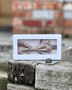 Made: Parisian with Liberty | Mosaic-patterned Bow Tie | Self-tie | Egyptian Cotton