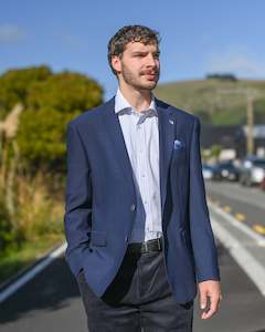 Savile Row | Merino Blazer | Navy