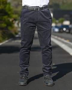 Chinos: MechMoto | Stretch Cotton Cords | Navy