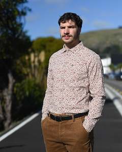 Shirts For Men Formal Shirts Business Shirts And Casual Shirts: Brakeburn | Long-sleeve Shirt | 100% Cotton | Autumn Leaves