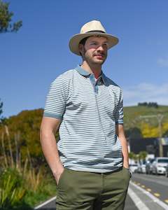 Shirts For Men Formal Shirts Business Shirts And Casual Shirts: Brakeburn | Polo Shirt | Smoke-blue Stripe