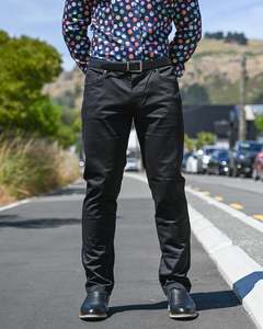 Chinos: MechMoto | Stretch Cotton Chinos | Black