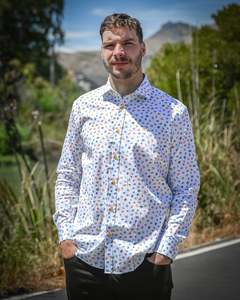Shirts For Men Formal Shirts Business Shirts And Casual Shirts: Jimmy Fox | Long-sleeve Shirt | Cotton | Fish