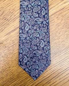 Silandro | Pure Silk Tie | Paisley | Purple