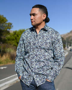CLEARANCE | Franco Negretti | Long-sleeve Shirt | 100% Cotton | Johan - Powder