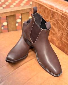 Lichfield | Gusset Boots | Genuine Leather | Brown