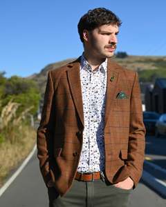 Joe Brown | Blazer | Brown Check