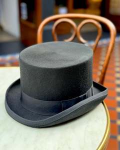 Top Hat | 100% Felted Wool with Grosgrain Band