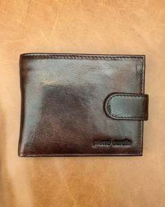 Pierre Cardin | Genuine Leather Wallet | Dark Brown