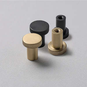Brass Cabinet Knob Type D