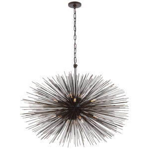 Designer Chandelier: Strada Oval Chandelier