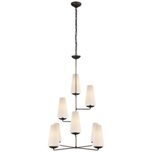 Designer Chandelier: Fontaine Vertical Chandelier