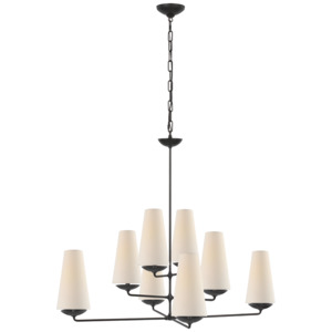 Designer Chandelier: Fontaine Large Offset Chandelier