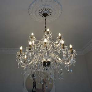 Crystal Chandeliers: Magda 15 Light Chandelier