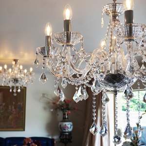 Crystal Chandeliers: Magda 8 Light Chandelier