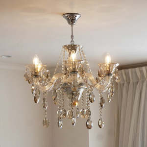 Crystal Chandeliers: Magda 6 Light Chandelier