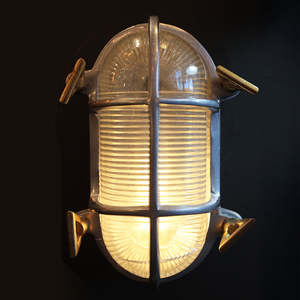 Martin Wall/Ceiling Light Antique Silver