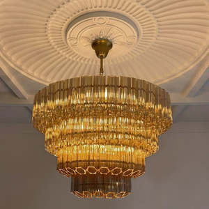 Amba Media Chandelier