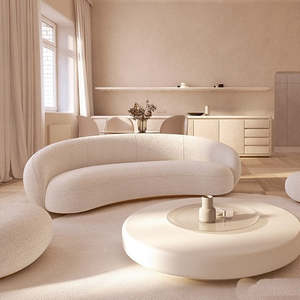 Sofas: Curv Fabric Sofa Medium