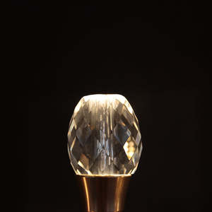Nz Stocked: Crystal Faceted Oval LED E14 Light Bulb