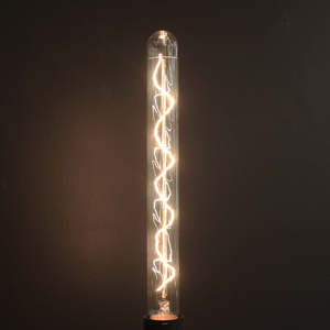 Nz Stocked: T30 Clear Glass Spiral Filament 40W 2700K Incandescent E27 Light Bulb