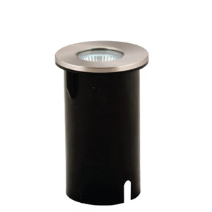 240v Small Round Stainless Steel Uplighter - Our DIY Garden Lights NZ