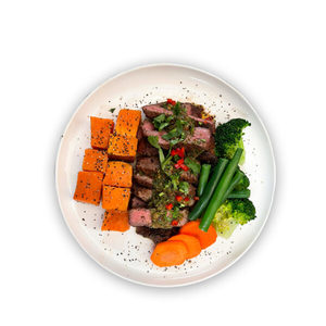 Meals: CHIMICHURI STEAK AND KUMARA - Muscle Chow
