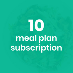 Products: 10 Standard Meal Plan - Weekly Subscription - Muscle Chow