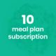 10 Standard Meal Plan - Weekly Subscription - Muscle Chow