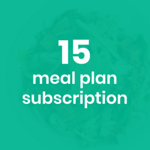 15 Standard Meal Plan - Weekly Subscription - Muscle Chow