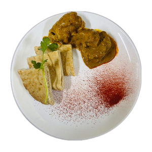 CHICKEN TIKKA MASALA WITH SOUVLAKI BREAD(FROZEN). - Muscle Chow