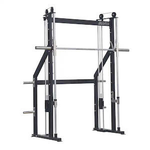 Racks Benches: 281 Gymleco Smith machine with counterweight