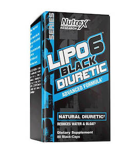 Supplements: Nutrex Lipo-6 Black Diuretic