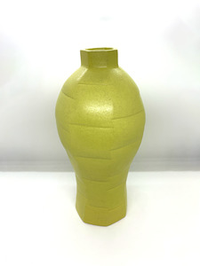 1. PALE YELLOW VASE, LARGE