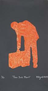 NEW YORK MAN I (CANVAS)