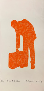 Michele Bryant: NEW YORK MAN, 2025 (CANVAS)