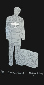 Michele Bryant: LONDON MAN II, 2023 (PAPER)