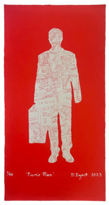 Michele Bryant: PARIS MAN, 2025 (CANVAS)
